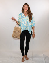 Load image into Gallery viewer, Light blue and yellow